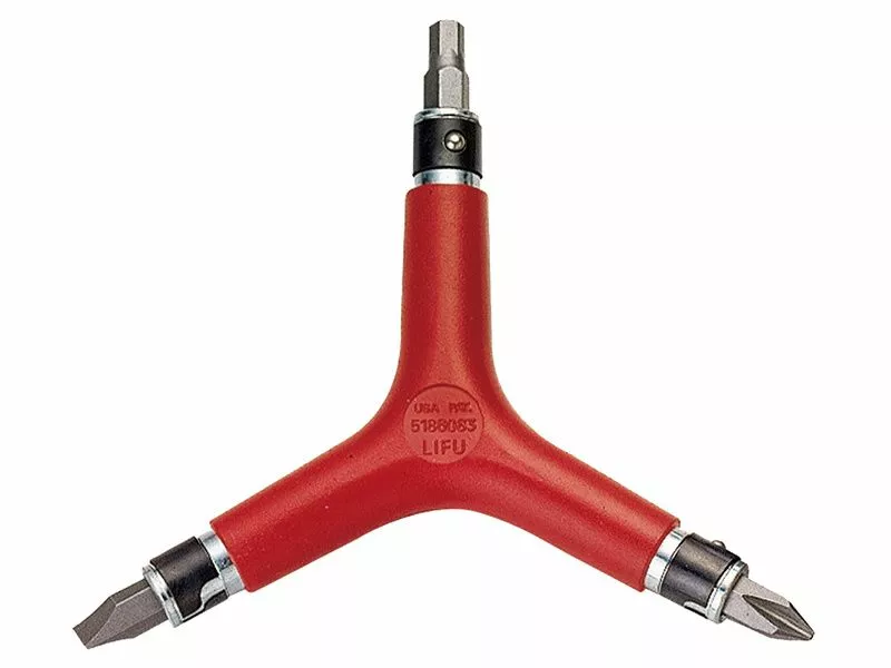 Icetoolz Clé 6 En 1 En étoile (Allen Et Tournevis) 74A1 1 Icetoolz Clé 6 En 1 En étoile (Allen Et Tournevis) 74A1