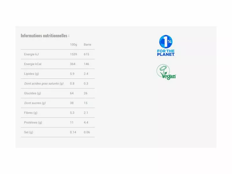 Mulebar Barre énergétique Cassis, Cranberries, Framboise 2 Mulebar Barre énergétique Cassis, Cranberries, Framboise – Image 2