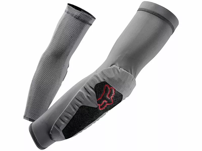 Fox Coudières Enduro Pro Gris 1 Fox Coudières Enduro Pro Gris