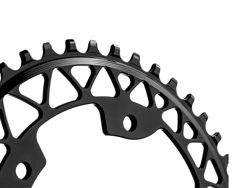 Absolute Black Plateau Gravel Oval Narrow Wide 110 Mm 4 Trous Gris 2022 2 Absolute Black Plateau Gravel Oval Narrow Wide 110 Mm 4 Trous Gris 2022 – Image 2