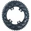 Absolute Black Plateau Ovale Premium - 4 Trous 110 Mm (Shimano Asymétrique) - Gris 2022