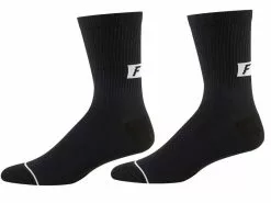 Fox Chaussettes Trail 8'' Noir Et Blanc 2020