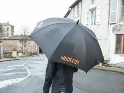 Fox Racing Shox Parapluie Noir Et Orange -Accessoires Vélo Soldes 429644