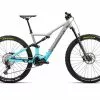 Orbea VTT électrique Rise H30 - Gris / Bleu 2022