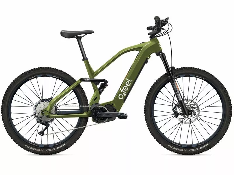 O2feel VTT électrique Amplitude AM Boost 4.1 Vert - 27,5'' - E7000 - Taille M 2023 1 O2feel VTT électrique Amplitude AM Boost 4.1 Vert - 27,5'' - E7000 - Taille M 2023